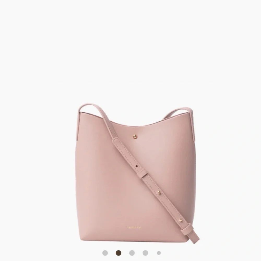Samara pale pink crossbody bag